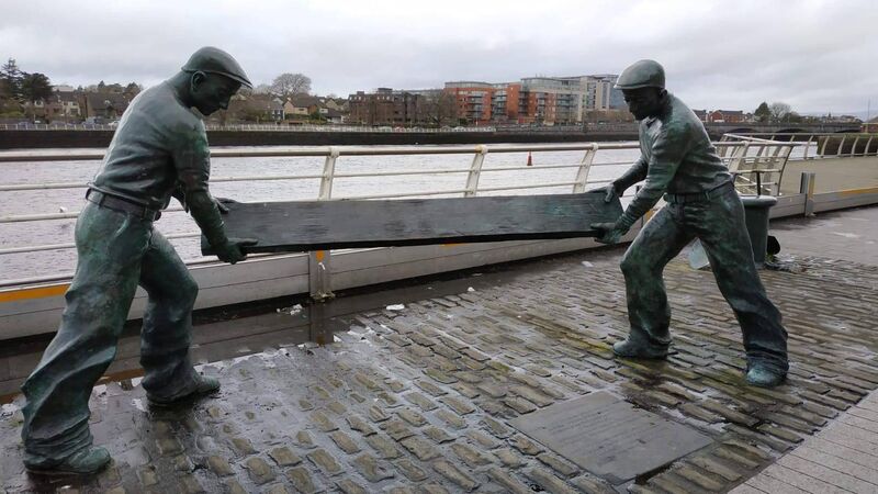 Munster In 30 Artworks, No 5: Dockers, Limerick, by Mike Duhan Munster In 30 Artworks, No 5: Dockers, Limerick, by Mike Duhan