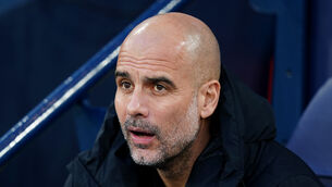 <p>Pep Guardiola believes it is tougher to win the Premier League than the Champions League (Martin Rickett/PA)</p>