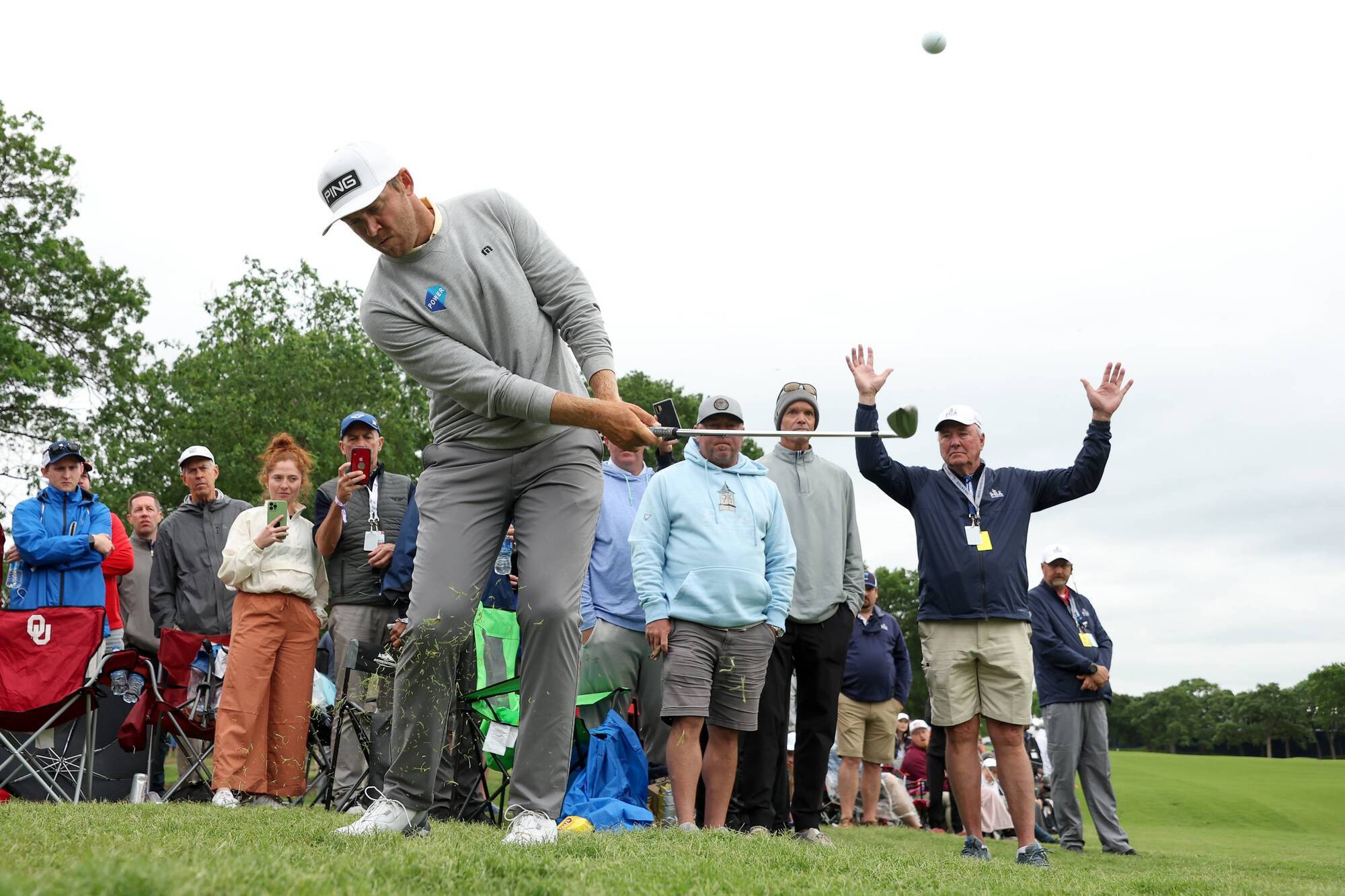 Seamus Power battles his way into major Sunday contention at PGA