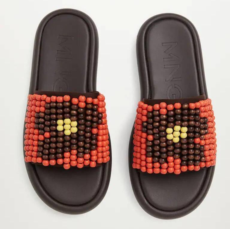 Printed platform sandals, Mango, €59.99 Printed platform sandals, Mango, €59.99