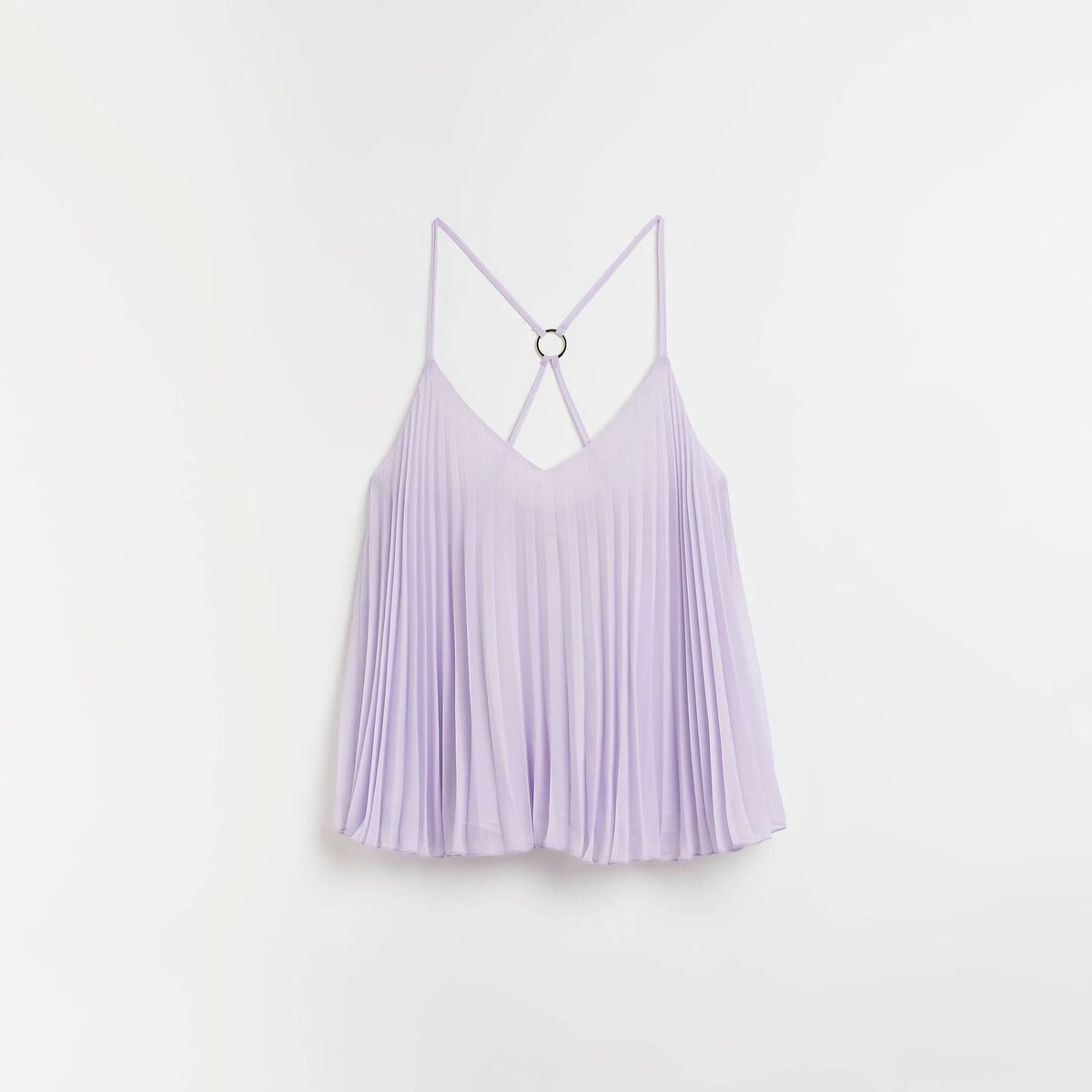 Pleated Cami, €37, River Island