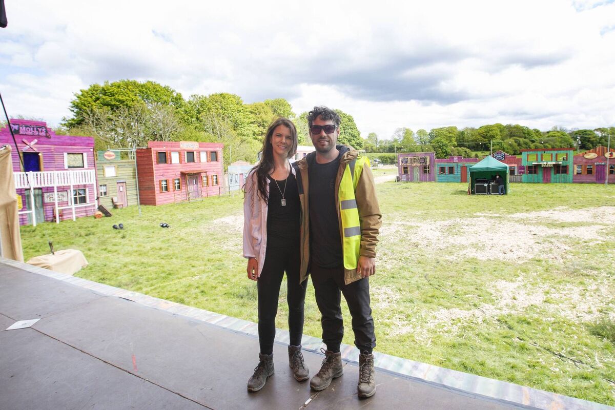Orla Buckley and Neil O'Connell of Wild Roots. Photo: Brian Farrell