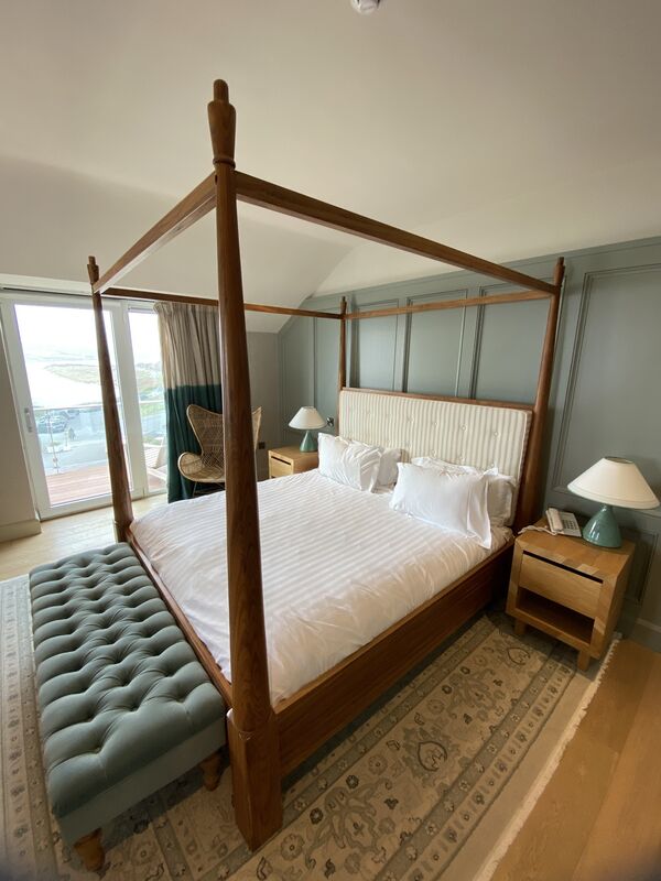 A Junior Suite at Inchydoney Island Lodge