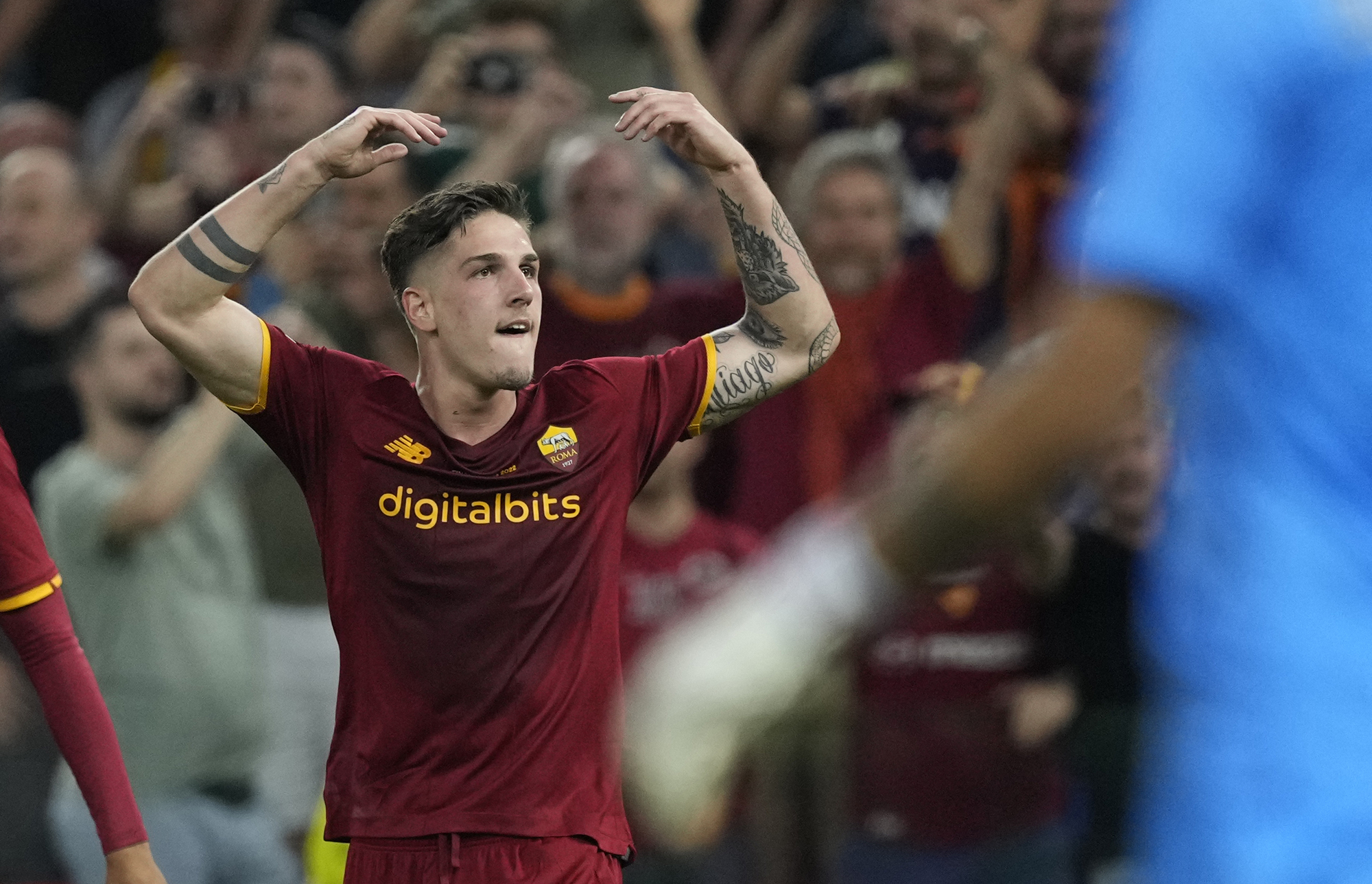 Nicolo Zaniolo scores only goal as Roma win inaugural Europa Conference League