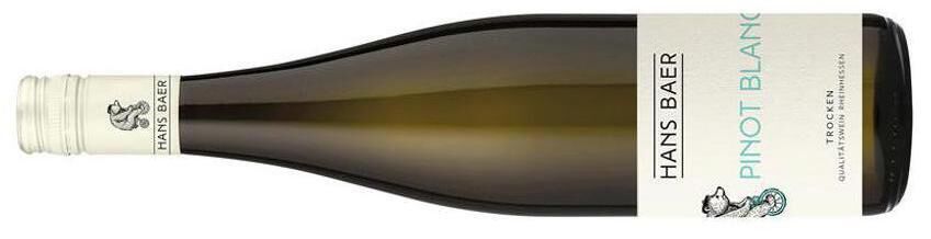 Hans Baer Pinot Blanc 2020, Rheinhessen, Germany - €12.99