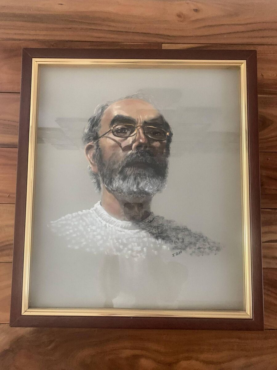 John D Horgan, self portrait