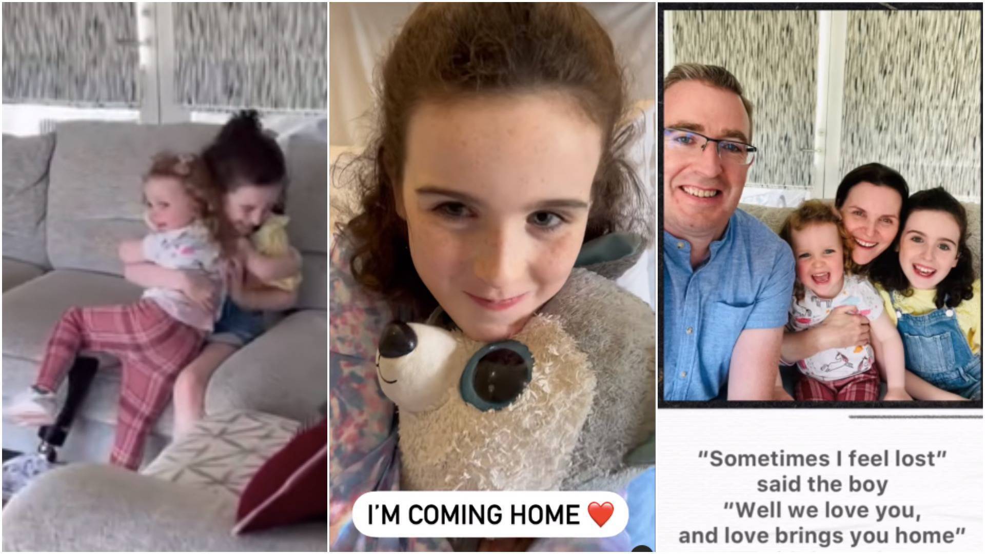 ‘Hero’ Saoírse Ruane home with family nine days after ‘fight of her life’ operation