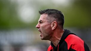 <p>Derry manager Rory Gallagher. "The man sleeps and breathes football. It’s all he does and all he worries about, 24/7."</p>