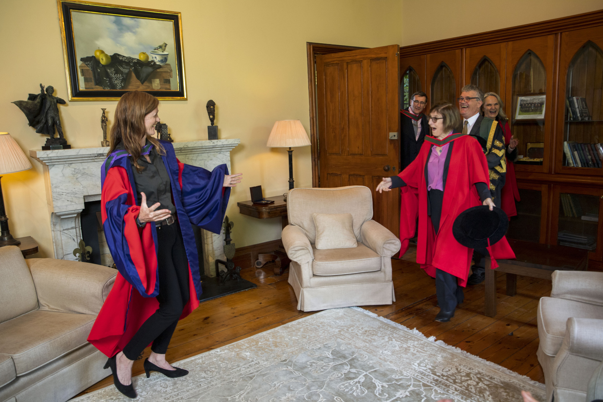 Operation Power — former US ambassador surprises mother at UCC graduation 