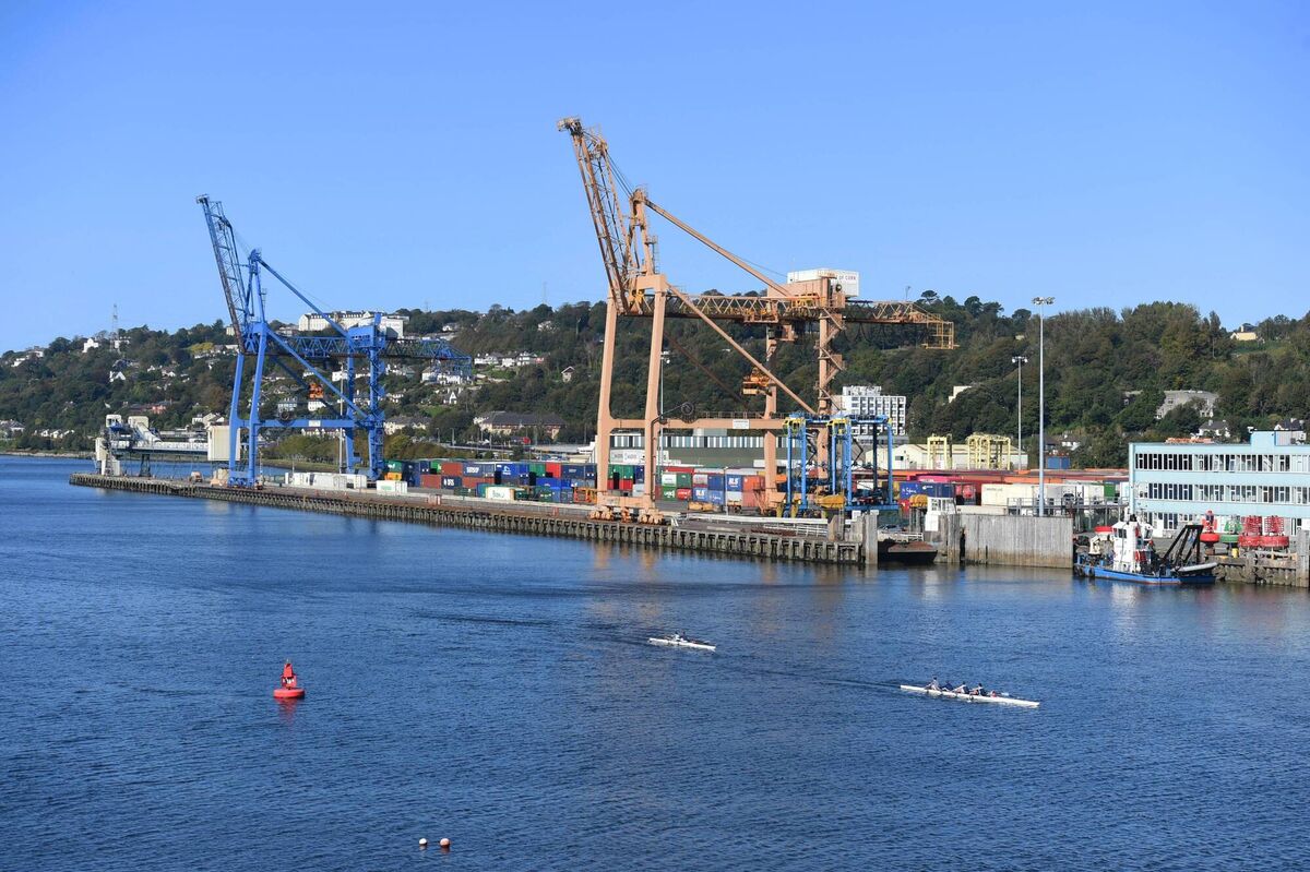 Sunshine on the River Lee at The Marina, and Tivoli, Cork.