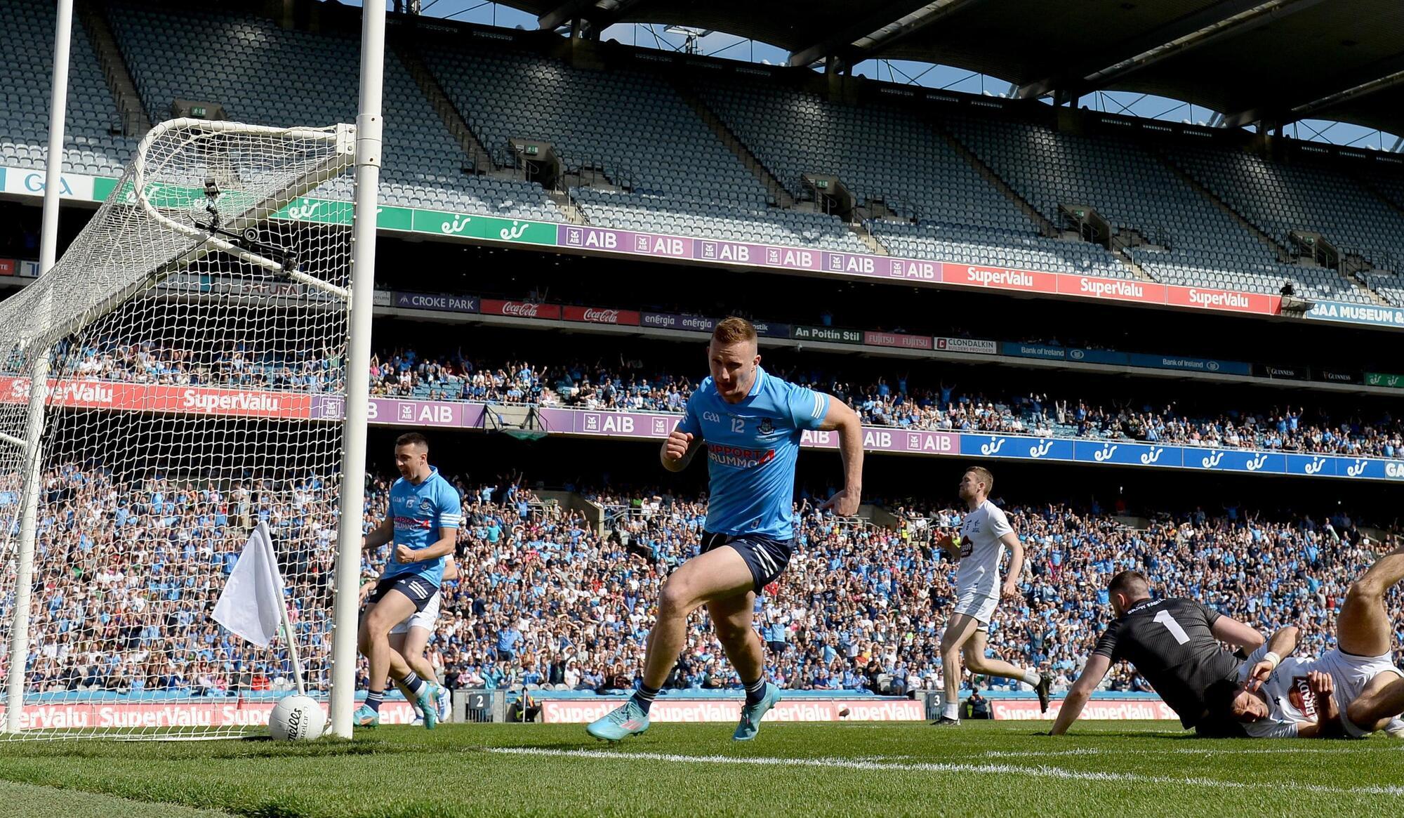 Dublin roar into reckoning with first-half demolition of Kildare