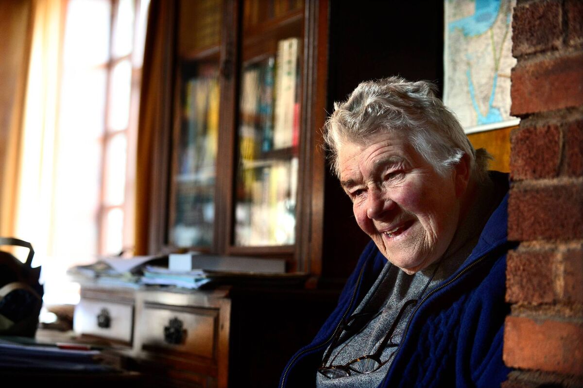 Author Dervla Murphy at her home in Lismore, Co Waterford, in 2014. Picture: Denis Scannell Author Dervla Murphy at her home in Lismore, Co Waterford, in 2014. Picture: Denis Scannell