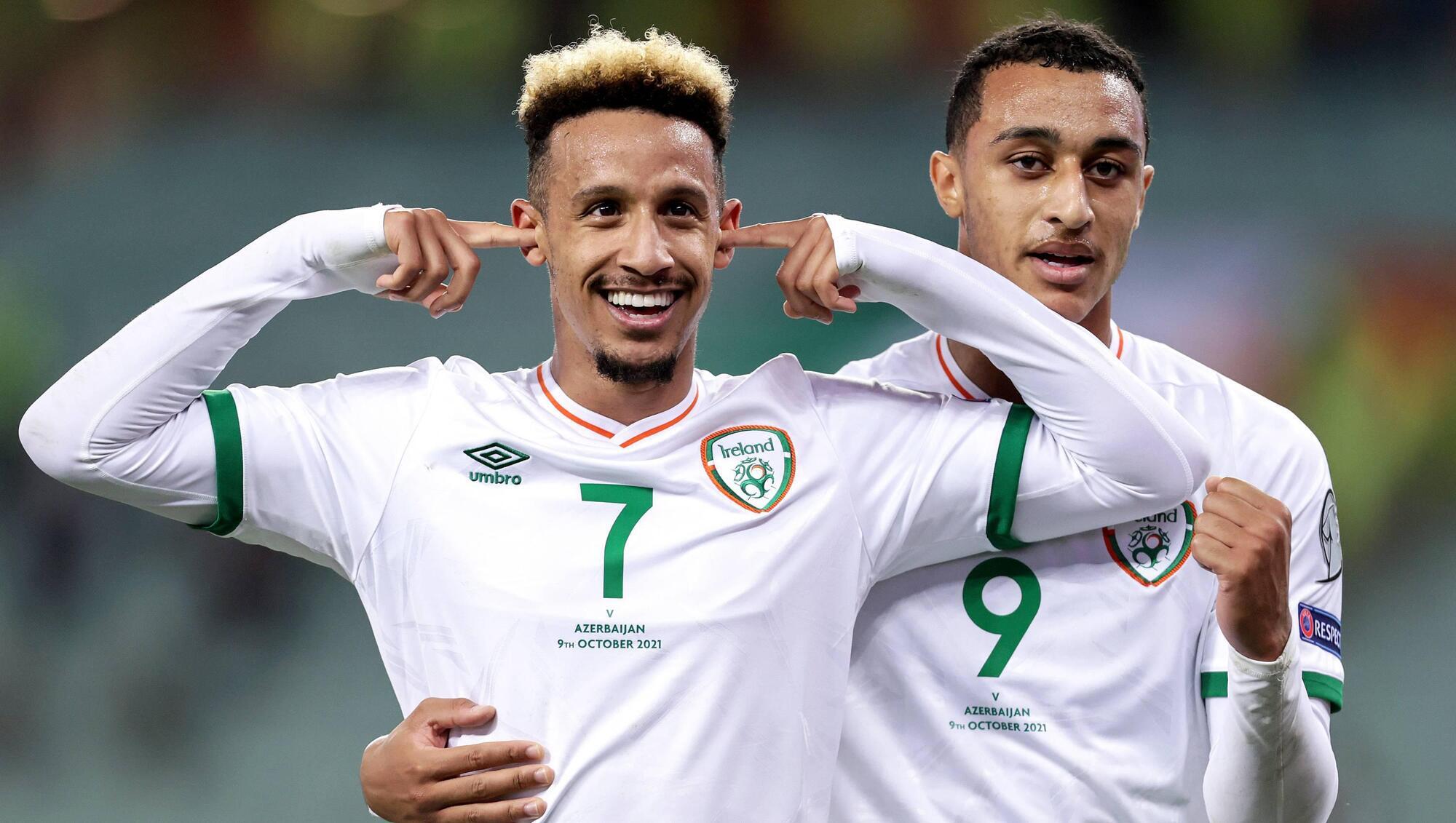 Callum Robinson admits purpose behind Azerbaijan celebration