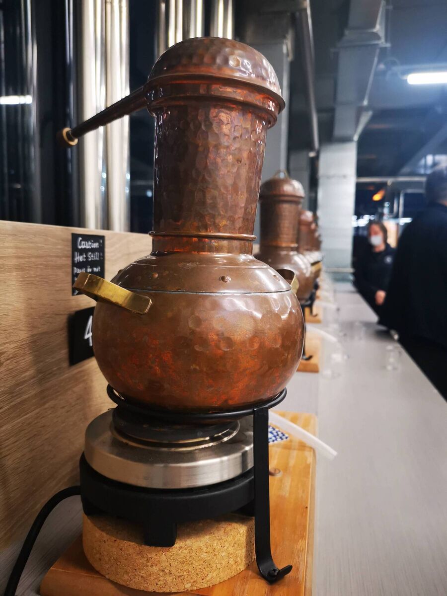 A mini still at Clonakilty Distillery, West Cork. A mini still at Clonakilty Distillery, West Cork.
