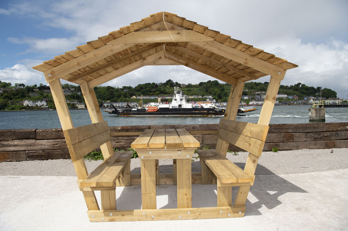 The Boatyard will have covered seating for customers.