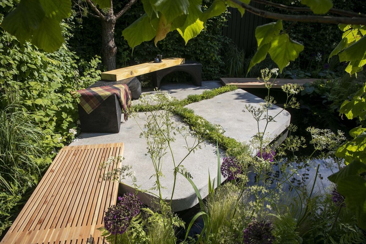 The gold medal-winning Pathways to Home Garden, sponsored by Peter McVerry Trust.
The gold medal-winning Pathways to Home Garden, sponsored by Peter McVerry Trust.