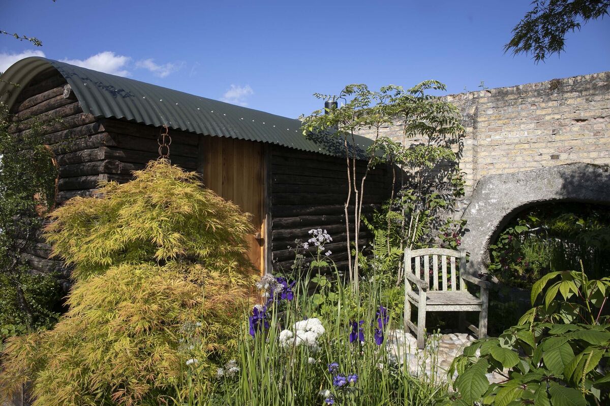 The gold medal-winning Eureka Garden sponsored by Solus Light Bulbs.
The gold medal-winning Eureka Garden sponsored by Solus Light Bulbs.