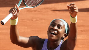 Coco Gauff beat Martina Trevisan to reach the final Christophe Ena/AP)