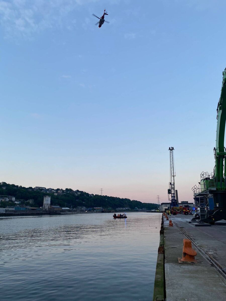 Two children were retrieved from the vehicle. Picture: Eimer McAuley