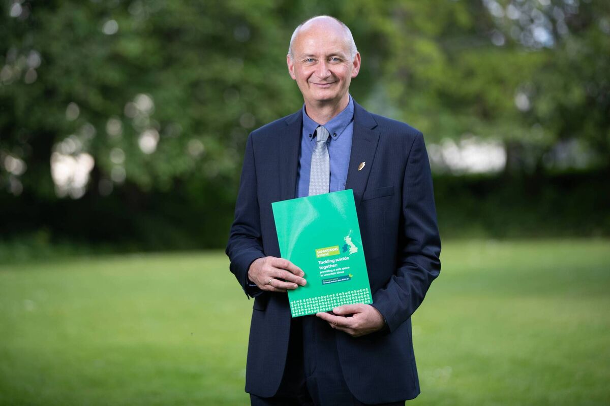  Samaritans Ireland Executive Director, Niall Mulligan, says the organisation is trying to do as much as possible to reduce stress, anxiety and isolation in the community.