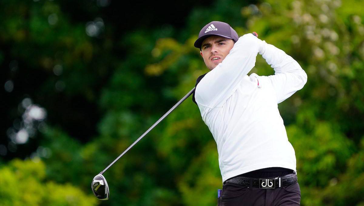 Royal Portrush’s Jack Madden shot a five-under 67 to lead the East of Ireland Amateur Open Championship at County Louth, Baltray. Picture: Thos Caffrey/Golffile