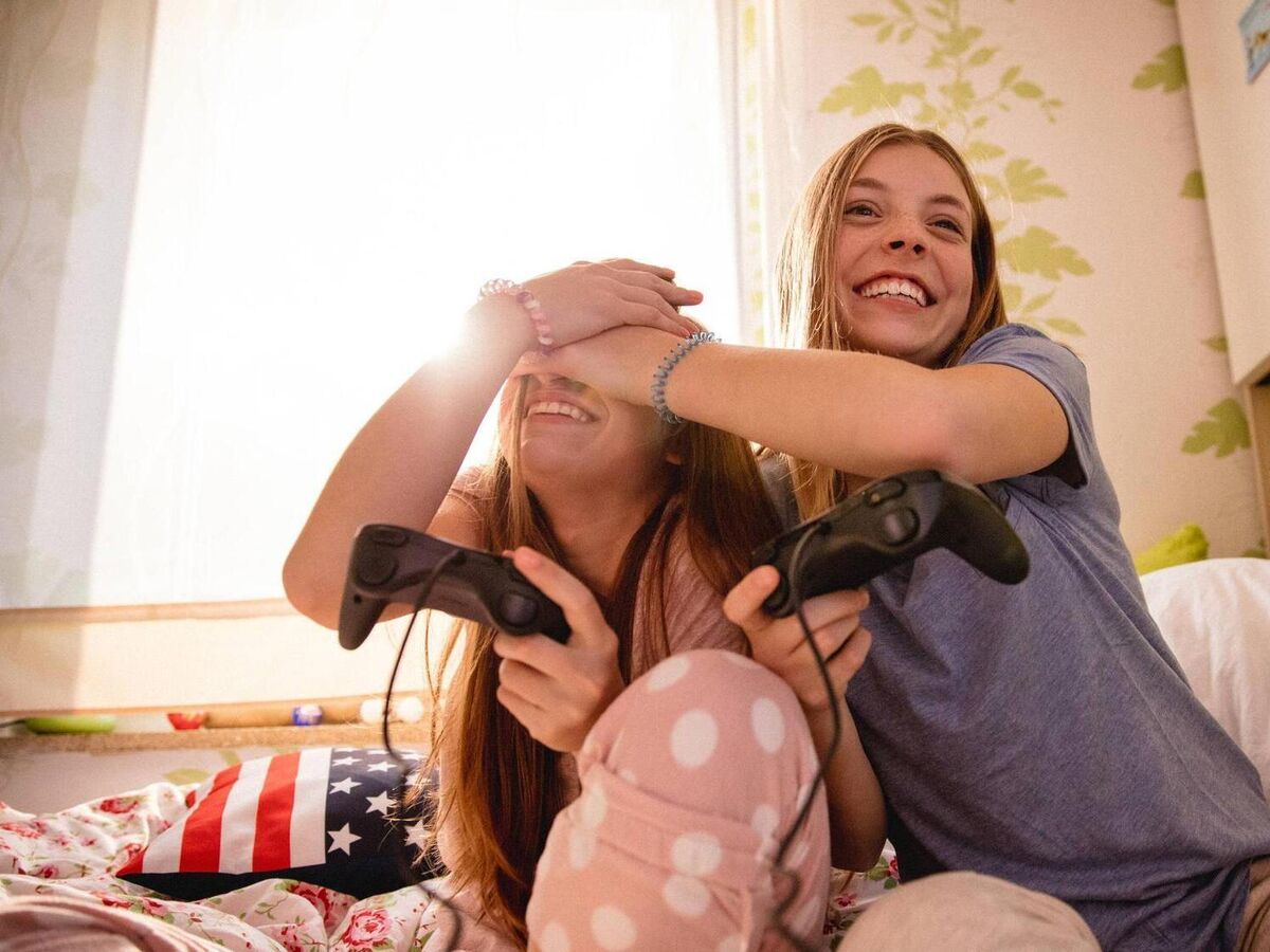 Learner Dad: The kids play video games as we drink wine and agree they play  too many video games