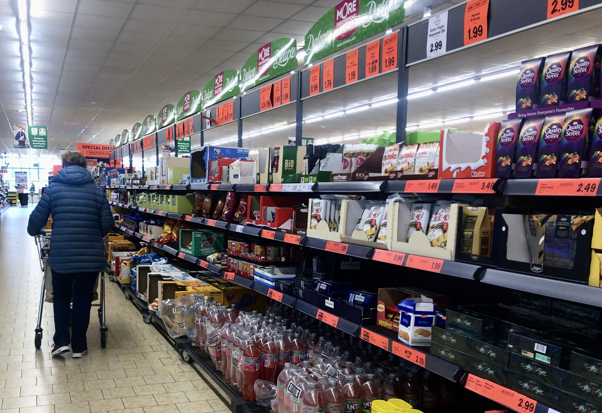 Any quick relief from price hikes is unlikely, with inflation expected to peak at 8.5% this year in OECD countries before slipping to 6.0% in 2023. Picture: Leah Farrell/RollingNews.ie