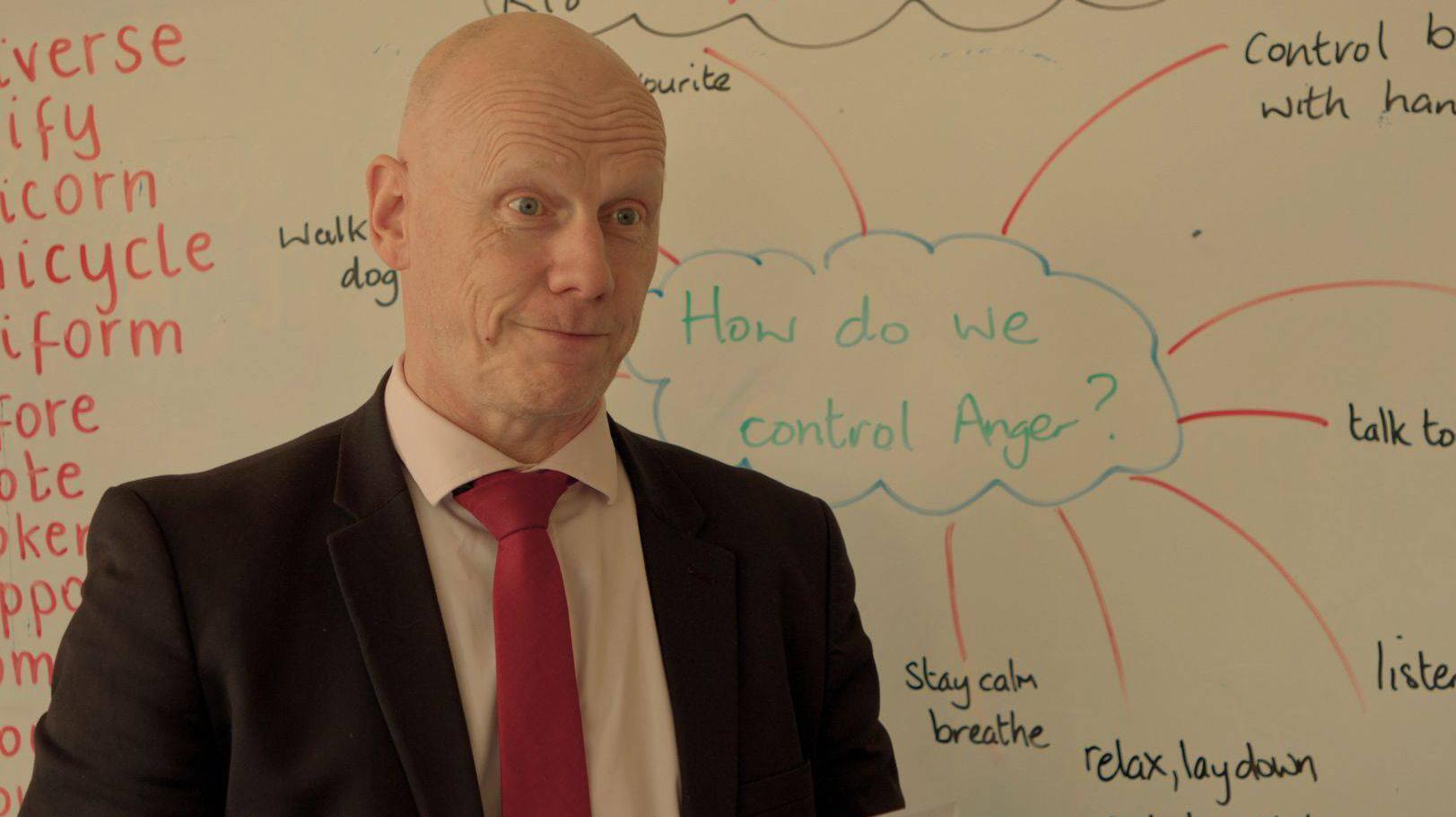 Kevin McArevey, principal of the Holy Cross school in Ardoyne, was the subject of Young Plato, on RTÉ One. 