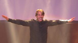 <p>John Bishop at Live at the Marquee, Cork, during the Right Here Right Now World Tour. Picture: Denis Minihane</p>
