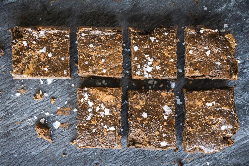 Dark Chocolate Sweet Potato Brownies