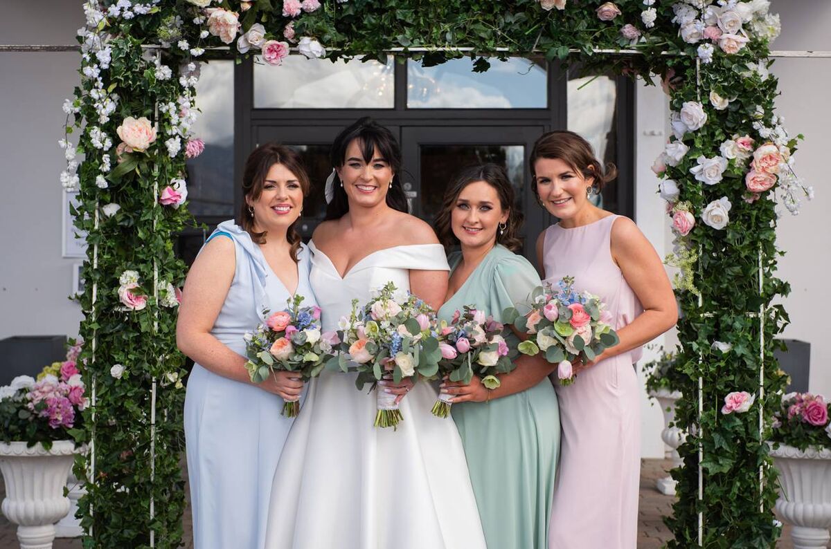 Irene O'Donoghue with Louise O'Donoghue, Elizabeth Kennedy and Joanne Moynihan