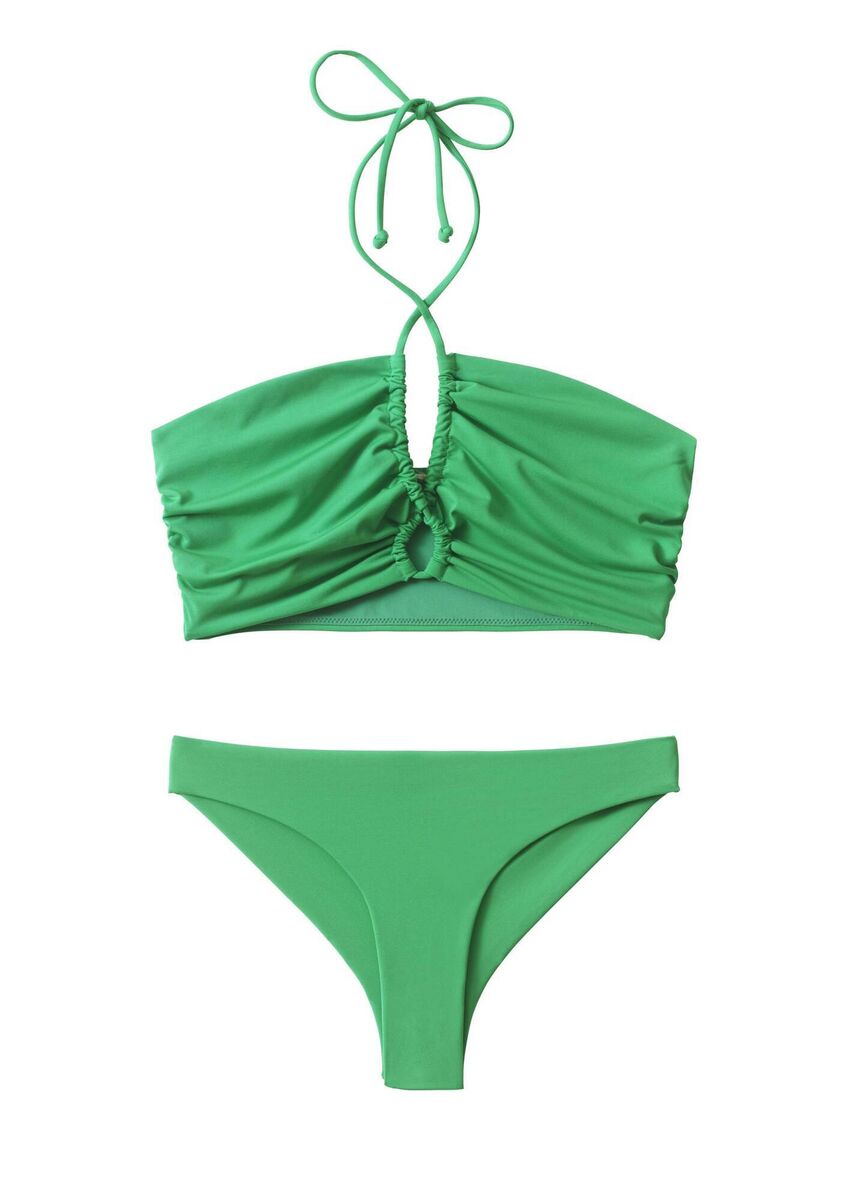 Green top, €17.99; green bottoms, €9.99, H&M Green top, €17.99; green bottoms, €9.99, H&M