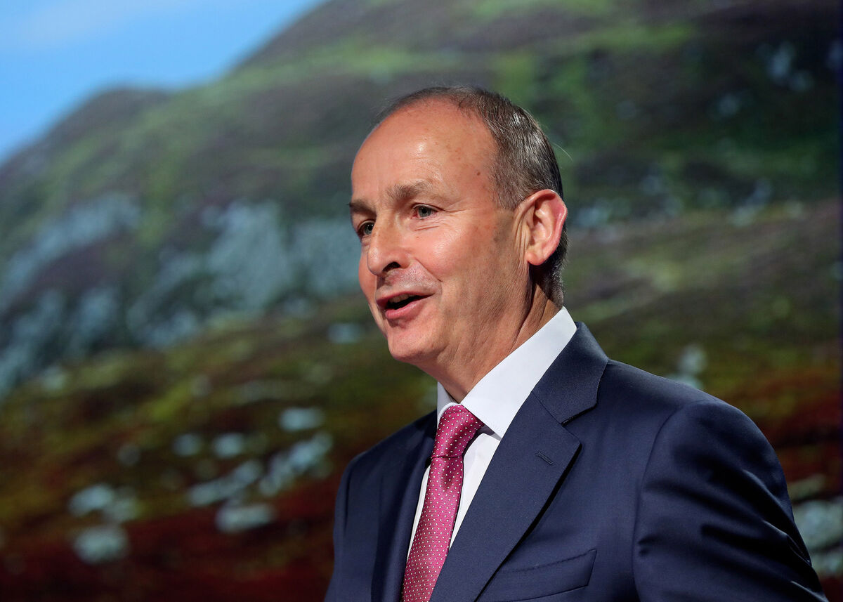 Taoiseach Micheál Martin addressing Ireland's second Biodiversity Conference, 2022. Picture: Maxwells Dublin