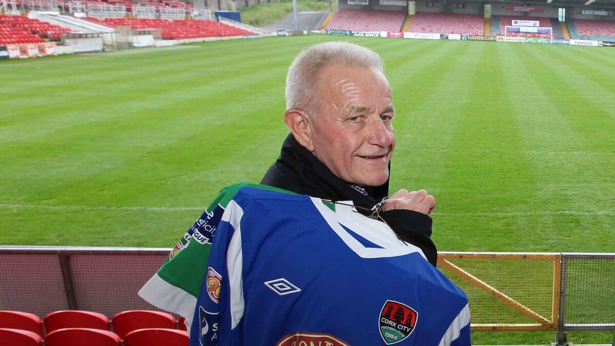 The late Jerry Harris, Cork City FC  