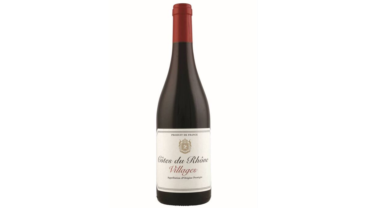 Richard also recommends Lidl's Côtes du Rhône, selling at just €8.69 and with a rating of 85.