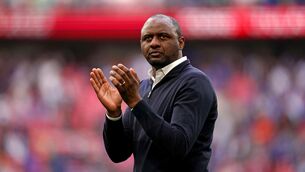 <p>TOUGH START: Crystal palace manager Patrick Vieira will welcome his old club Arsenjal in the season opener.</p>