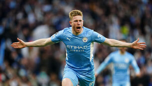 <p>Manchester City's Kevin De Bruyne.</p>