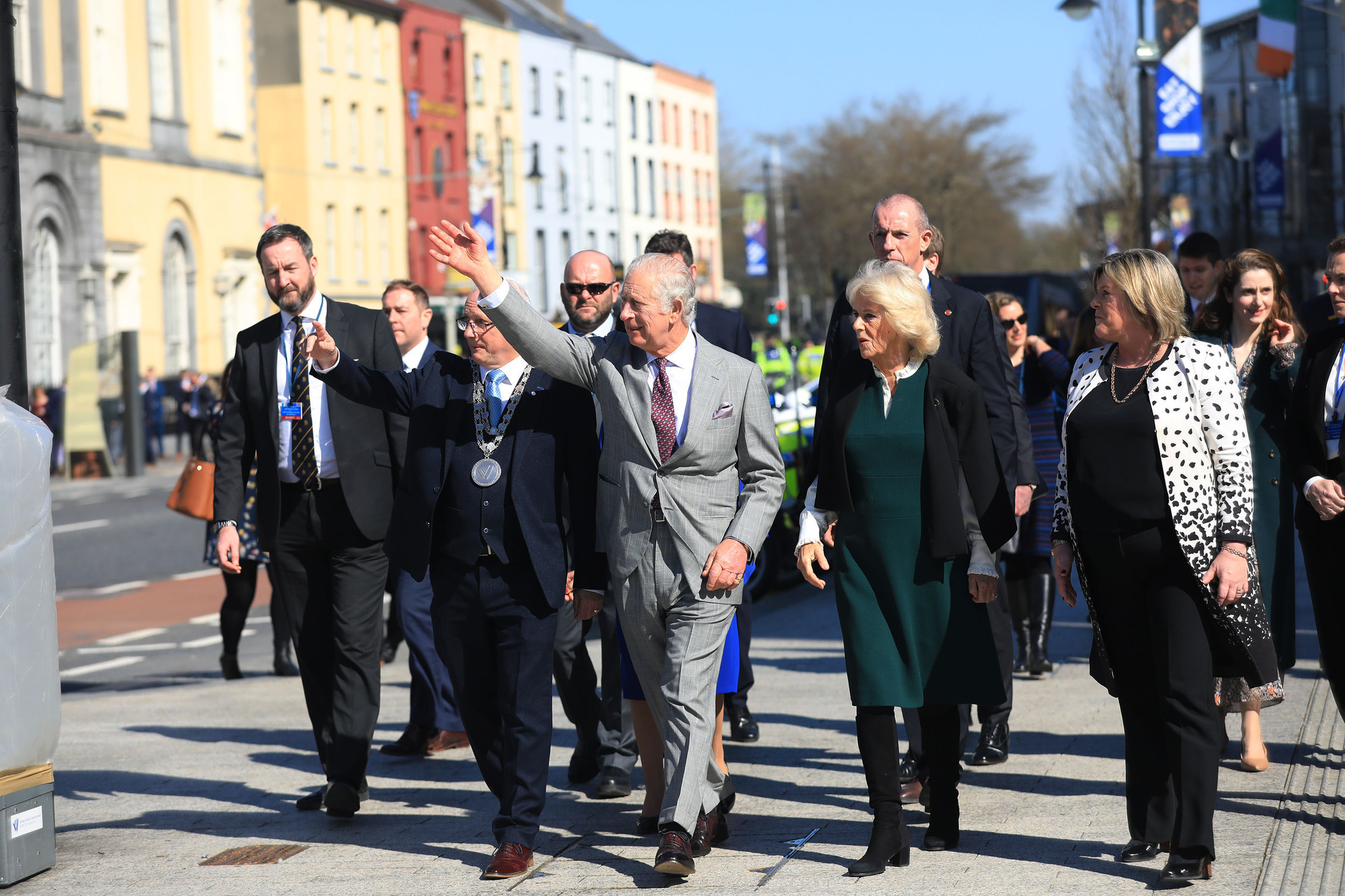 Two €30 Dunnes cushions for Prince Charles and Camilla to sit on among council's €10k spend
