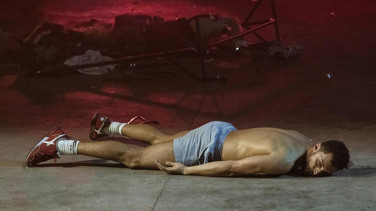 Anderson de Souza in Party Scene, the production from ThisIsPopBaby at Cork Midsummer Festival. Picture: Jed Niezgoda 