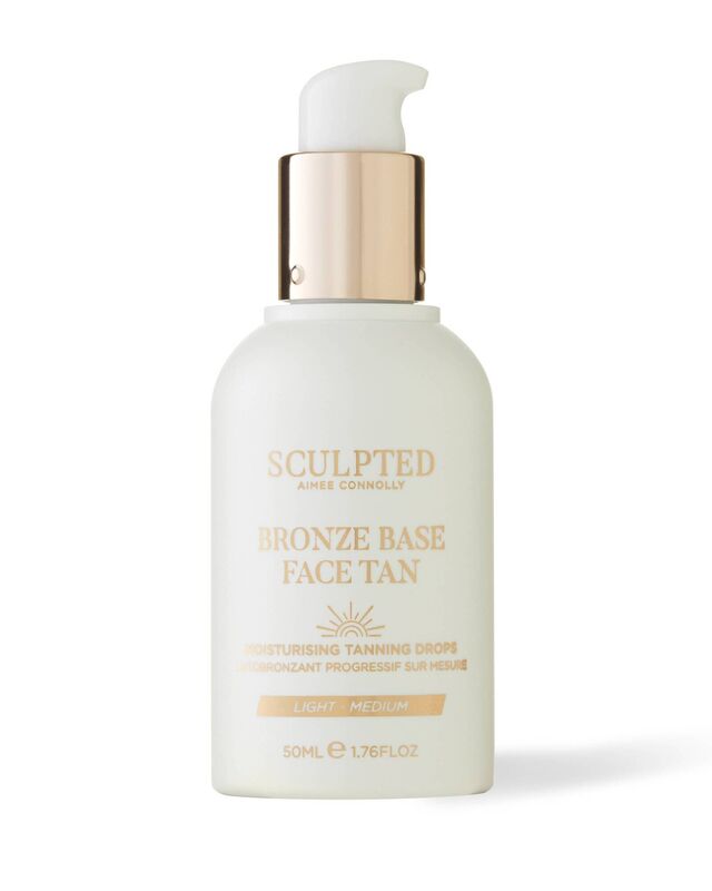 Sculpted Bronze Base Face Tan