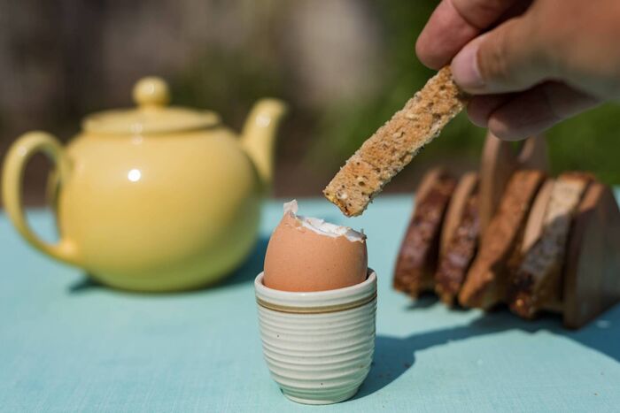 Freshly Boiled Eggs and Soldiers