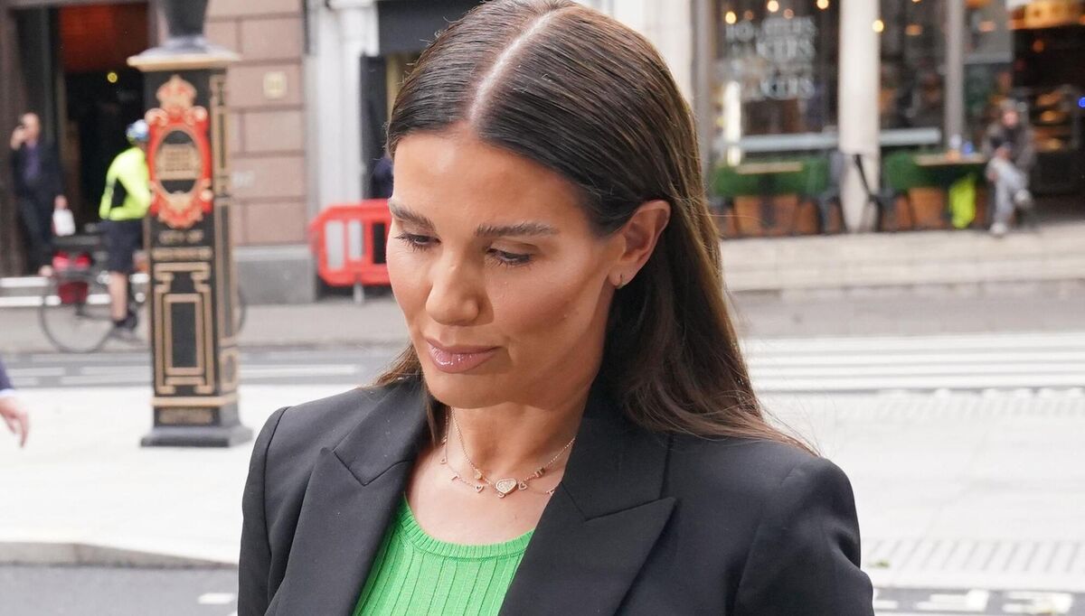 Rebekah Vardy during her recent libel trial against Coleen Rooney in the High Court in London. Judge Larkin asked the woman: “Who do you think you are? Ms Vardy and Ms The-Other-One?” Picture: Jonathan Brady/PA Wire