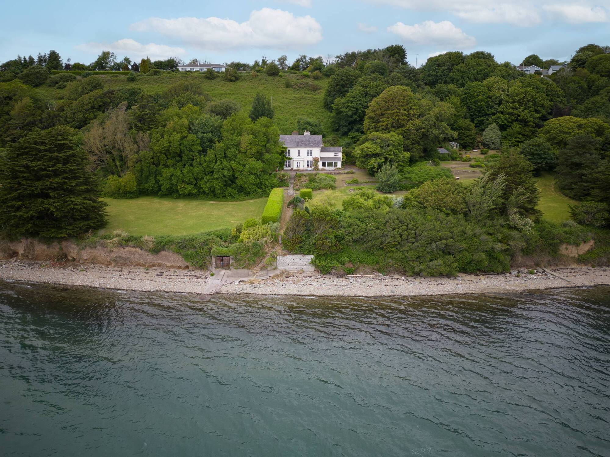 Come Cuskinny dipping at waterside Ballymore Lodge,  a €1.75m pearl in Cork Harbour