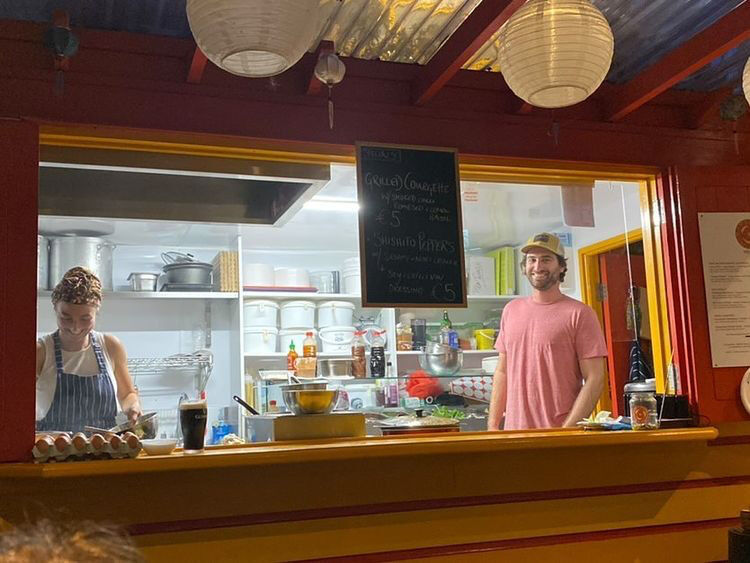 Milly Murphy and Alex Gurnee at Vietnom