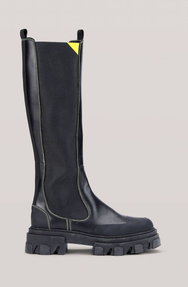 Knee High Chelsea Boots, €445, Ganni