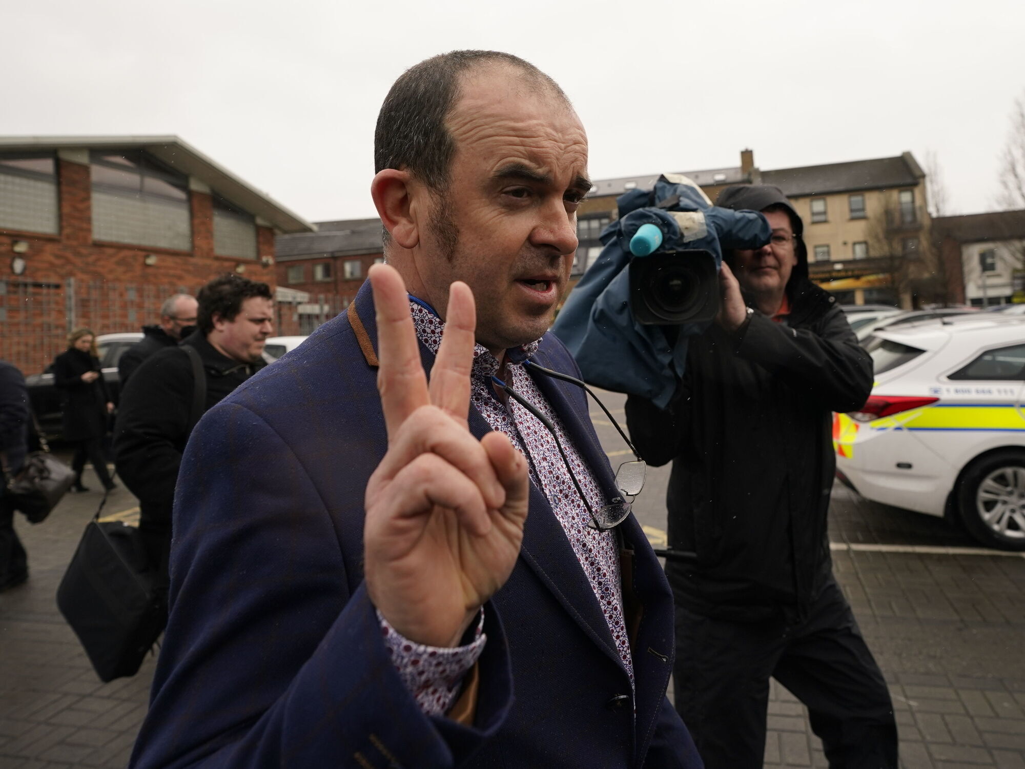Church supplier charged with ramming Russian embassy gates opts for jury trial
