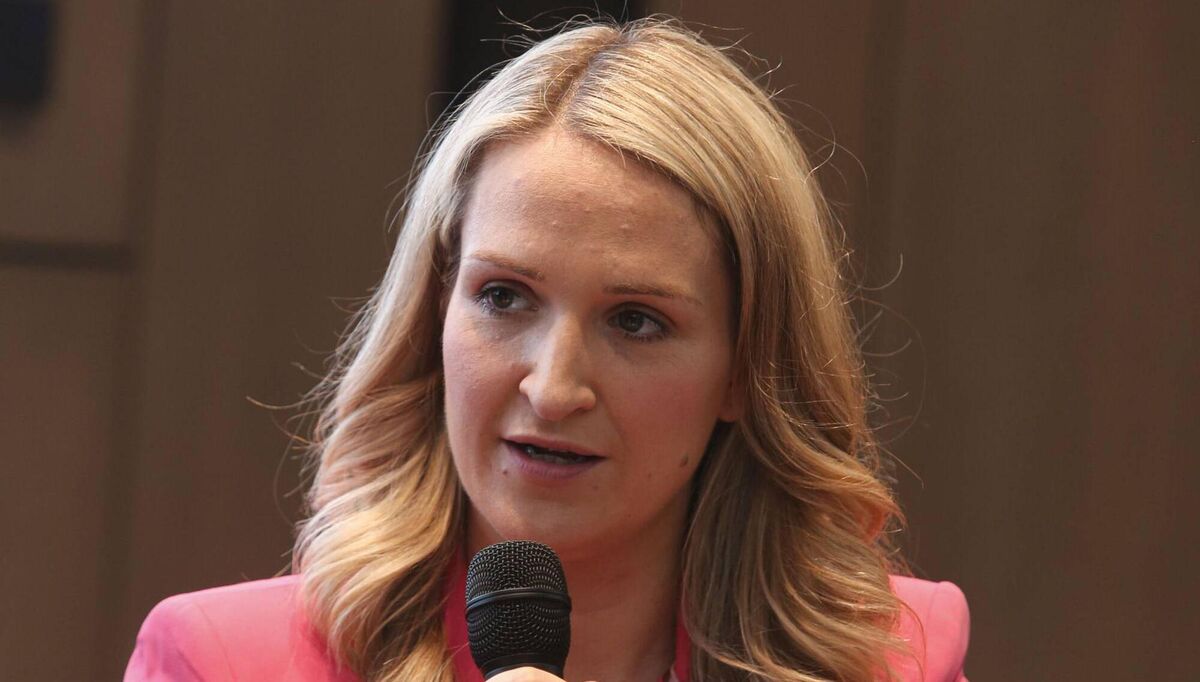 Justice Minister Helen McEntee at the EPP Women Congress. Justice Minister Helen McEntee at the EPP Women Congress.