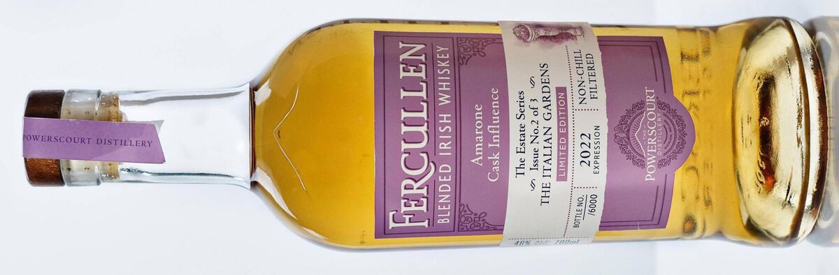 Fercullen Estate Series No. 2 - ‘Italian Gardens’ Whiskey, 46% ABV, 70cl — €75 Fercullen Estate Series No. 2 - ‘Italian Gardens’ Whiskey, 46% ABV, 70cl — €75
