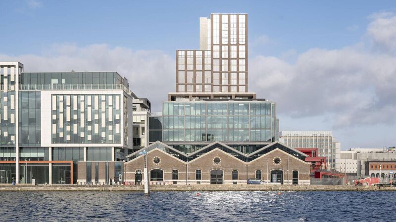 Hanover Quay, Dublin Docklands, voted nation's favourite building