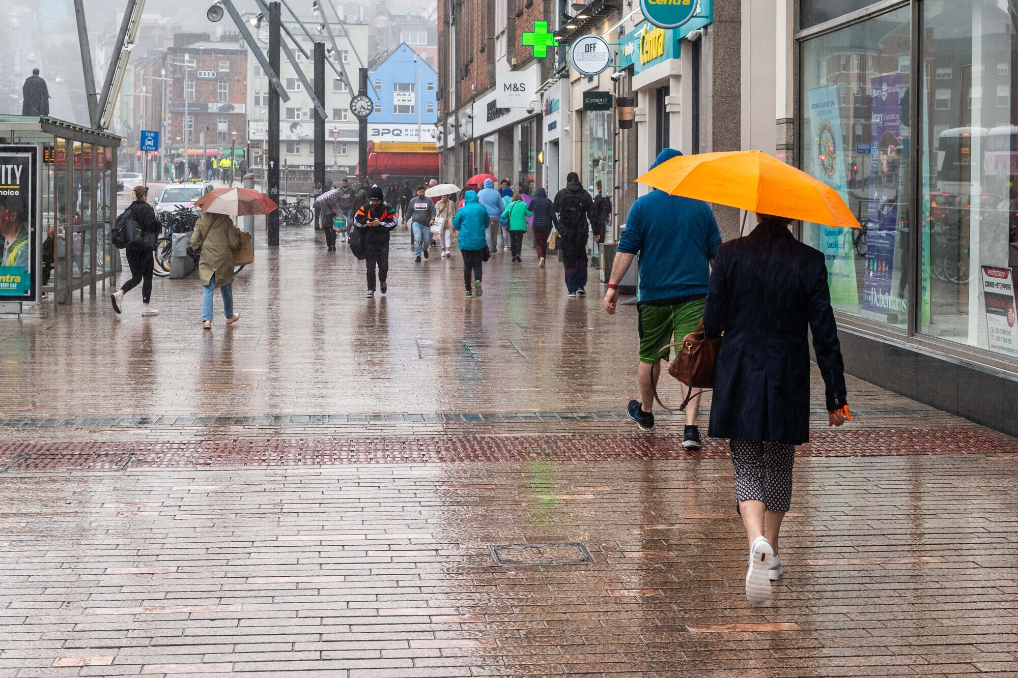 24-hour rain and thunderstorm warning issued for Munster 